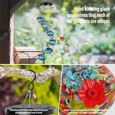For Hummingbird Feeder, Outdoor Wind Bell For Hummingbird Feeder