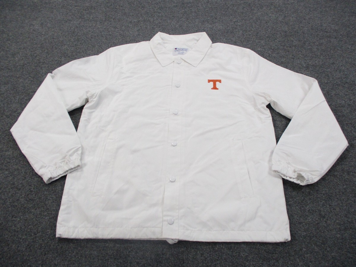 Tennessee Vols Jacket Adult M Champion Snap Windbreaker Sports