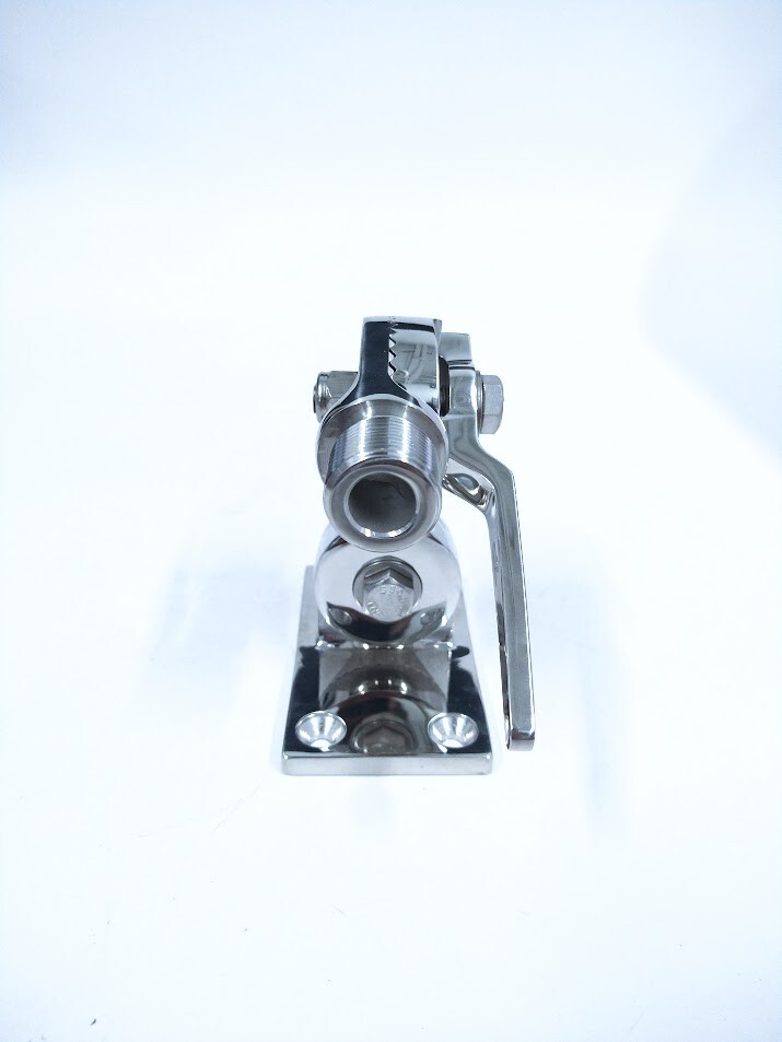 D.Lilly 101, Heavy Duty, Stainless Steel, 4-Way, Ratchet Mount, NEW