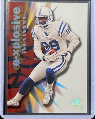 Marvin Harrison - 2000 Fleer EX - E-Xplosive #2