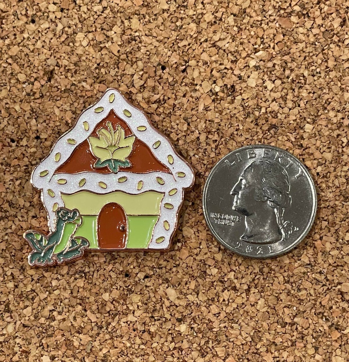 Loungefly Disney Princess Gingerbread House Pin - Princess & The Frog Tiana
