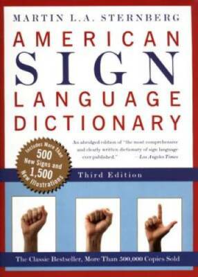 American Sign Language Dictionary, Third Edition - Paperback - GOOD