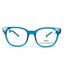 Colors in optics C1053 Red Hook Eyeglasses Blue Round 50[]19 138 mm