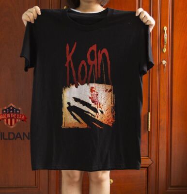 Korn Black Unisex T-Shirt Size S-5XL | eBay