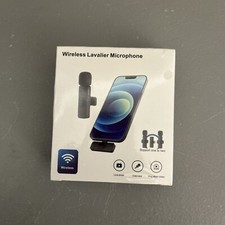 Wireless Lavalier Microphone iPhone BRAND NEW SEALED- Type-C / One To Two
