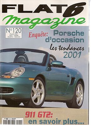 FLAT 6 120 PORSCHE 996 GT2 964 TURBO 356 PRE A 964 CARRERA RS TOURING 91 993 CAB