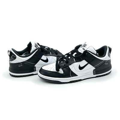 DV4024-002 Nike Dunk Low Disrupt 2 Panda Black Pure Platinum White