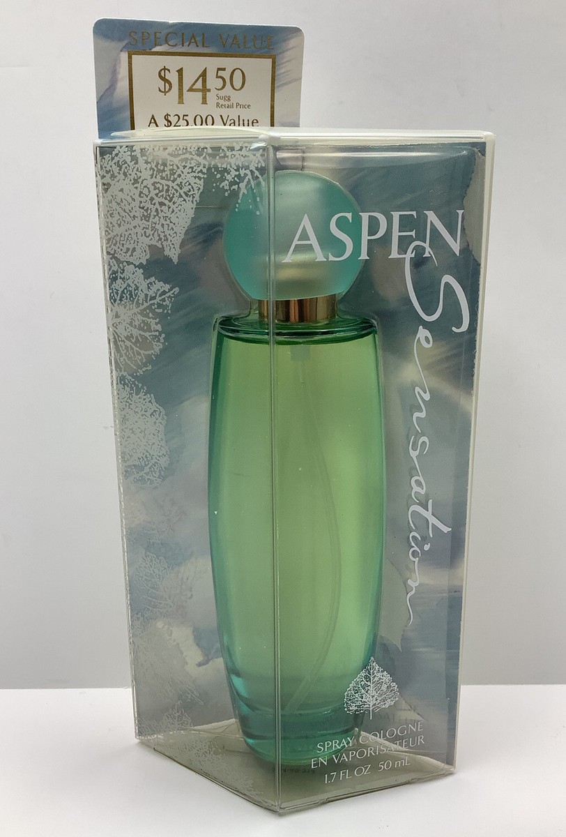 New Vintage 50mL ASPEN Sensation Cologne Spray For Women