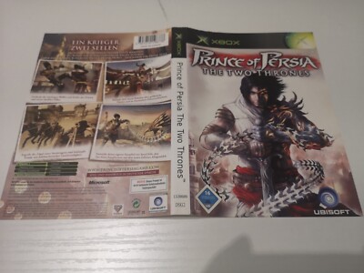 Prince of Persia The Two Thrones - XBOX CLASSIC Frontcover + Backcover Gebraucht