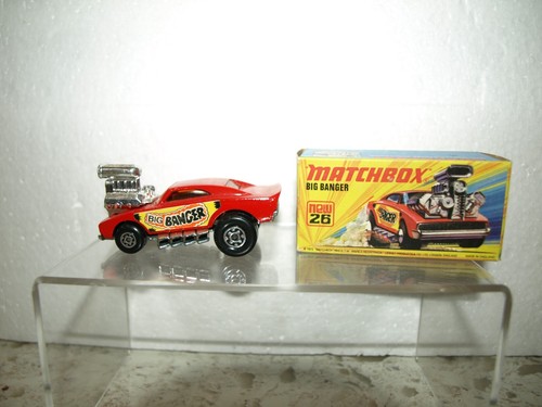 Matchbox Superfast Lesney #MB26-B Big Banger w/ type "D" Box 1972