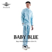 Baju Melayu Modern Slim Fit Traditional Formal Attire Pazze Malaysia