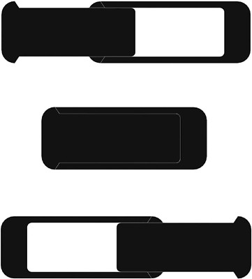 Webcam Cover Slide, Privacy Security Cover, Large Size for Laptop Desktop PC Web