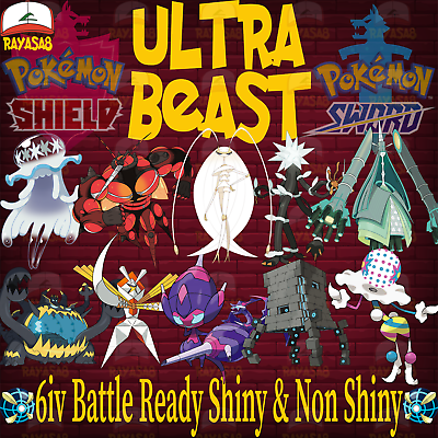 🌟Ultra Beast Pokemon Smogon + Free Master Balls Sword and Shield