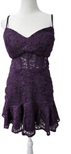 MORGAN  CO Teens, Spaghetti Strap Above The Knee Dress Wine Sz 9 NWT