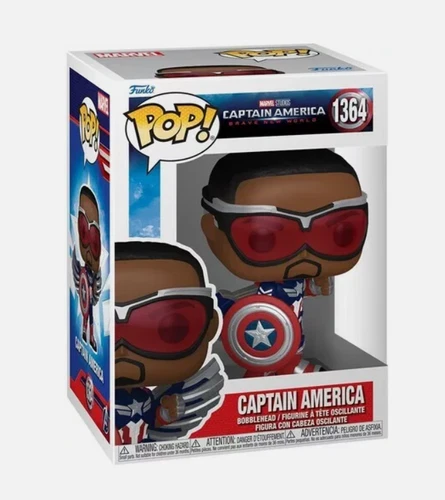 FUNKO POP! MARVEL: Captain America: Brave New World - Captain America Sam Wilson
