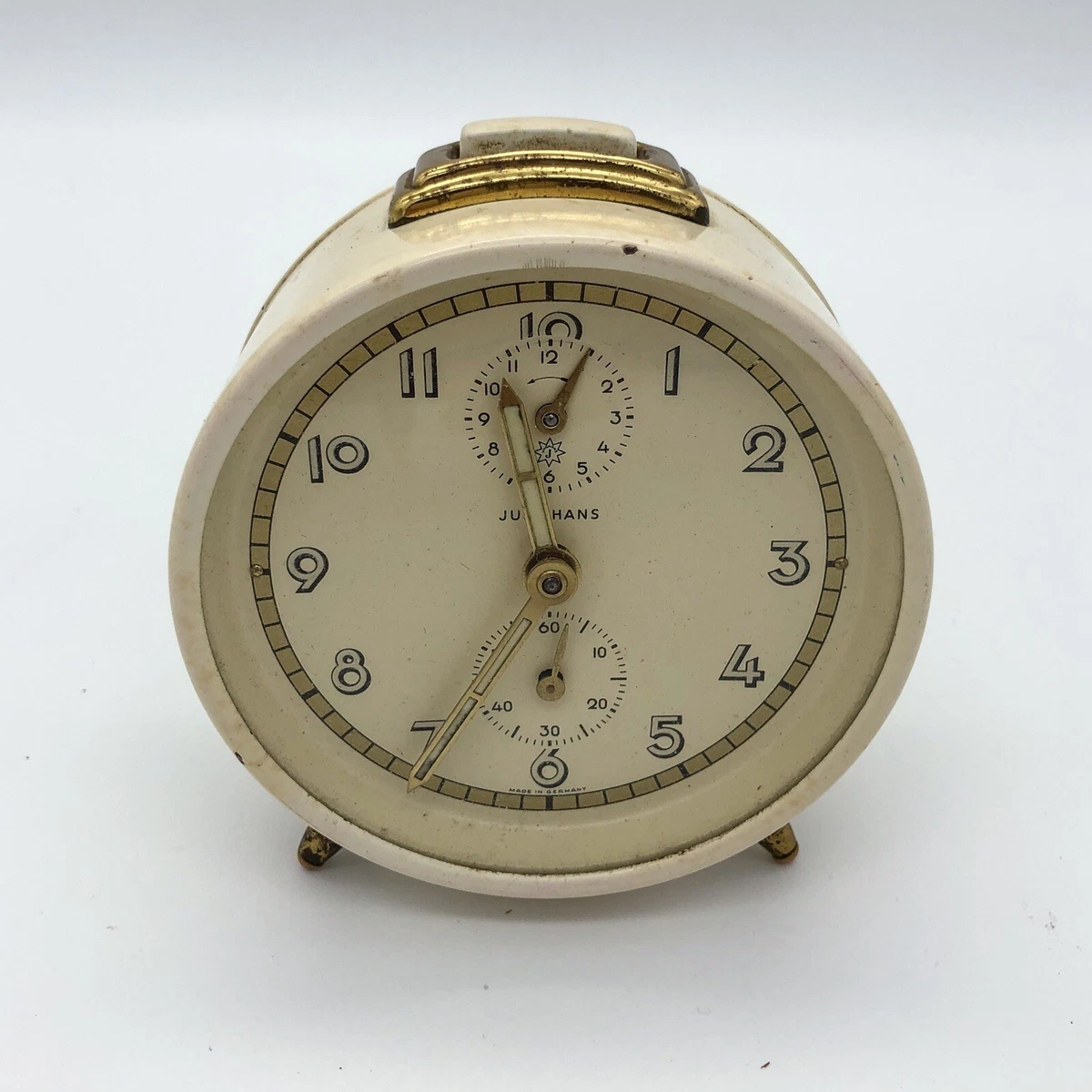REVEIL DE VOYAGE ANCIEN « JUNGHANS » Bivox - 7 Jewels Shockproof EUR 15