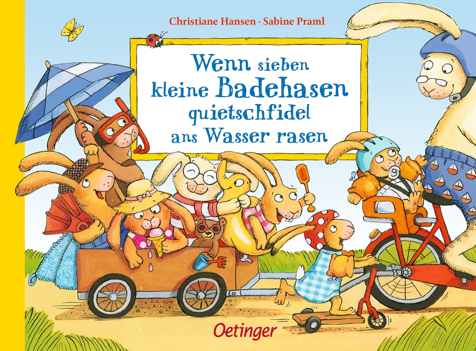 Thumbnail - Sabine Praml; Christiane Hansen / Wenn Sieben Kleine Badehasen