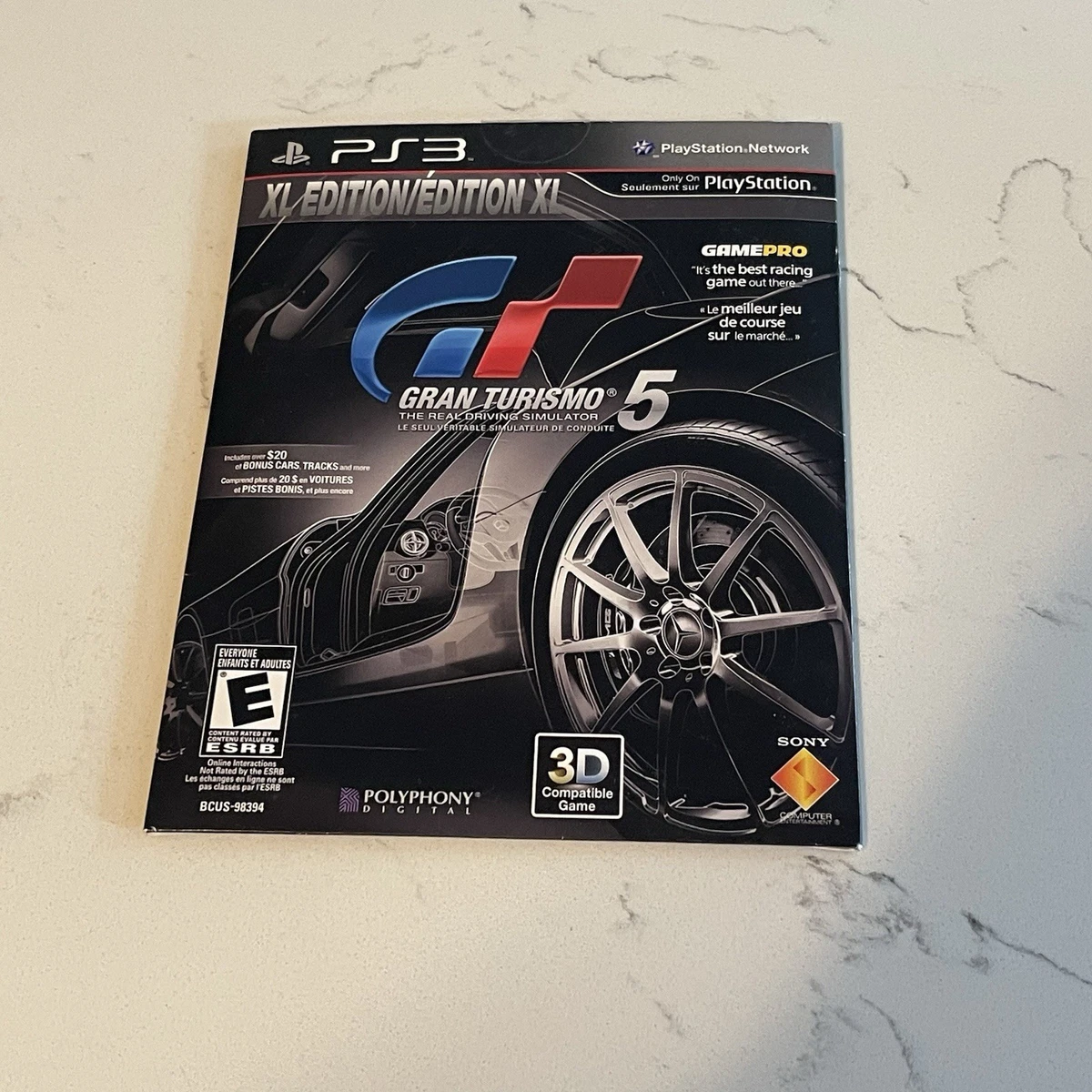 Gran Turismo 5 Sur PS3 - Jeu De Course/simulation Complet Avec Boîtier Et Manuel