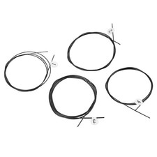 Ukulele Strings Black Nylon Warm Rich Sound Universal Ukulele Guitar Replacement
