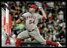 2020 Topps Update Jose Suarez Los Angeles Angels #U-46