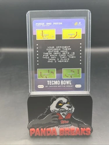 2026 Bo Jackson Battle Arena Tecmo Purge And Patch Bonus Play BPL20