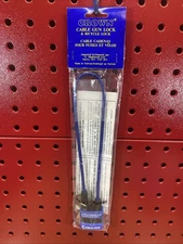 NEW CROWN Cablelock Key Lock Bicycle Gun Pistol Rifle Shotgun Bike Blue Sealed