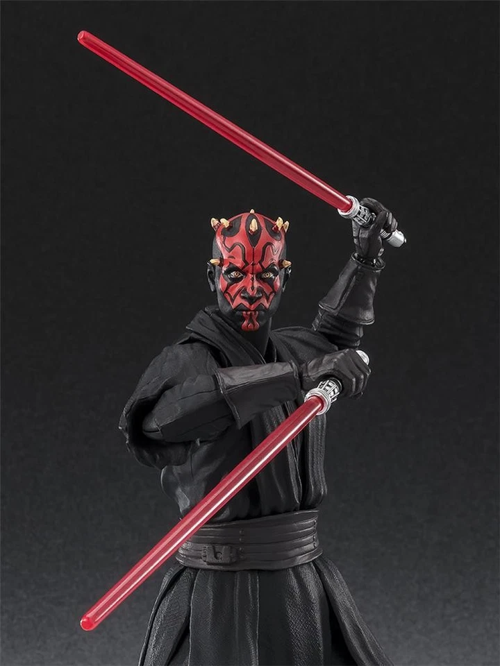 Figura Bandai Tamashii S.H.Figuarts Star Wars Darth Maul La Amenaza Fantasma Foto 3 de 4