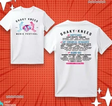 Shaky Knees Music Festival Rabbits Lineup 2025 Two Sides T-Shirt