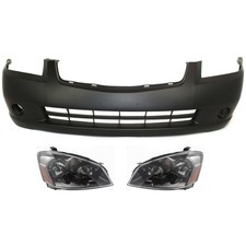 Headlight Kit For 2005-2006 Nissan Altima Driver And Passenger Side Halogen Headlight Kit For 2005-2006 Nissan Altima Driver And Passenger Side Halogen