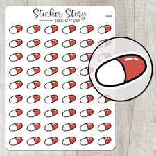 Medicine Planner Stickers