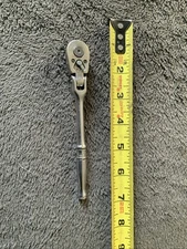 Snap On Tm711, 1/4” Drive Swivel Head Ratchet, Older Style…works Fine..