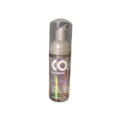 CO. By Colgate Later, Stains! Sweet Mint Foaming Anti-Stain Mouth Rinse. 1.6 oz