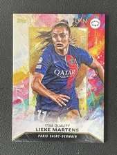 Lieke Martens 2023-24 Topps Inception UEFA Club Competitions Star Quality #66