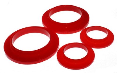 Energy Suspension 4.6101R Rear Spring Isolator Red Rubber Enhancer