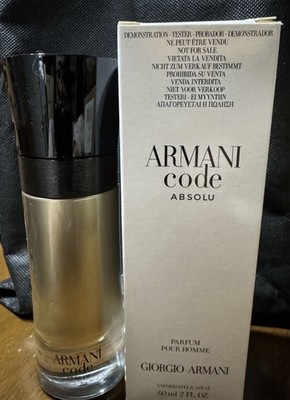 Giorgio Armani Code Absolu 2 oz Parfum Spray for Men ~ Discontinued 