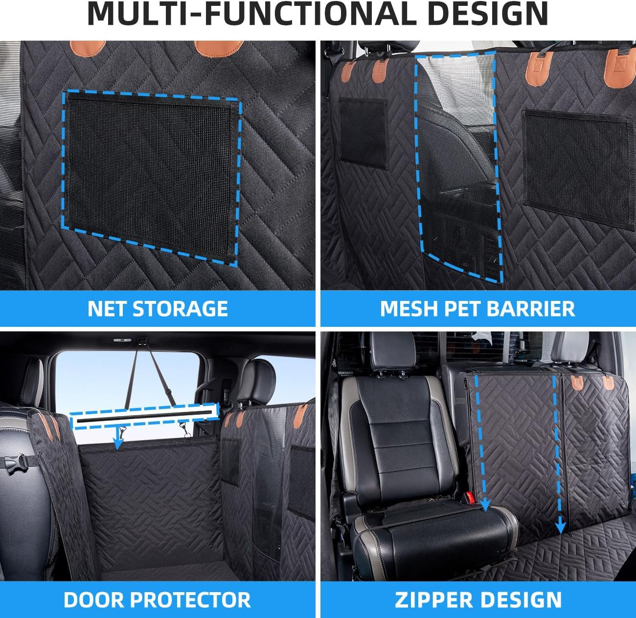 Coprisedile per Cani per Camion e Auto foto 5