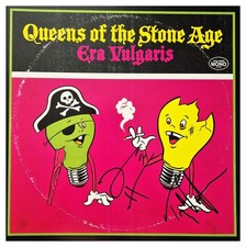 QUEENS OF THE STONE AGE Era Vulgaris LP signed by Joshua Homme AUTOGRAPHS
