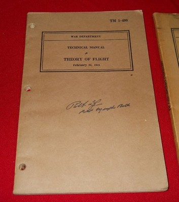 MEMPHIS BELLE PILOT MORGAN MANUAL6 SIGNED+AIRCRAFT  BOMBS + FUZES CD COPY MANUAL