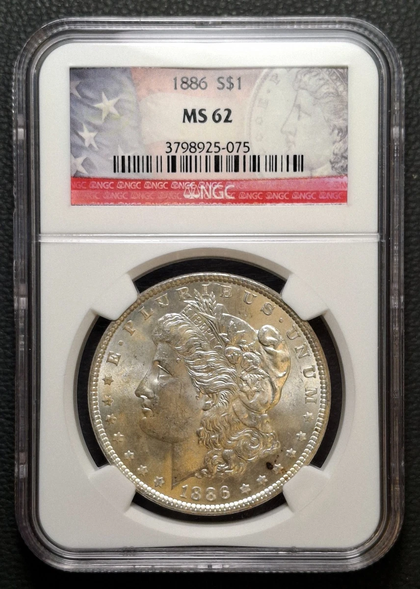 Silver 1886 Year Morgan US Dollars (1878-1921) for sale | eBay
