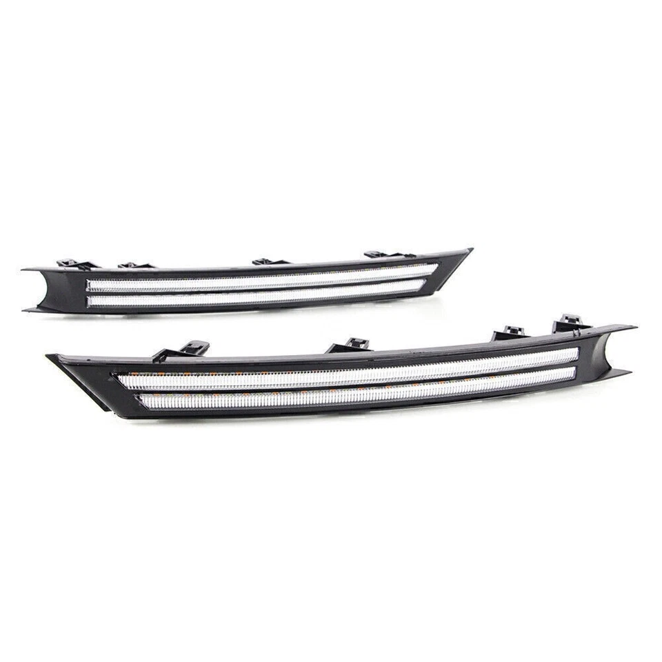 LED Daytime Running Lights Tri-Color Lamp DRL Blinker Fit Mazda CX-5 2017 -2020 - Image 4 of 4