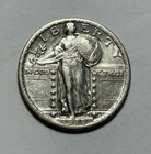 1918 STANDING LIBERTY QUARTER VF DETAIL