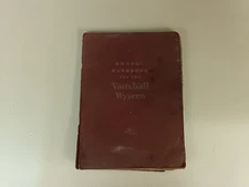 Vauxhall Wyvern owners handbook L type 1442cc models 1948-51  (TS261/4 Dec '49)