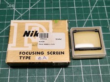 Nikon Type A Split Image Focusing Screen For Nikon F/F2 Camera Benefits Charity