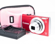 Canon PowerShot A2500 16.0MP Digital Camera - Red
