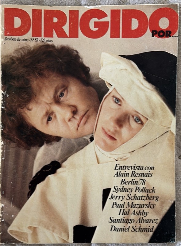 THE DEVILS KEN RUSSELL OLIVER REED VANESSA REDGRAVE Spanish Film Magazine 1971