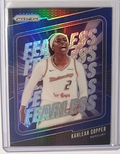 Kahleah Copper 2024 Panini Prizm WNBA Fearless Blue Prizm /49 #5 Phoenix Mercury