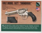 COLT MODEL 1877 THUNDERER .41 Gun Classic Firearms ATLAS PHOTO CARD