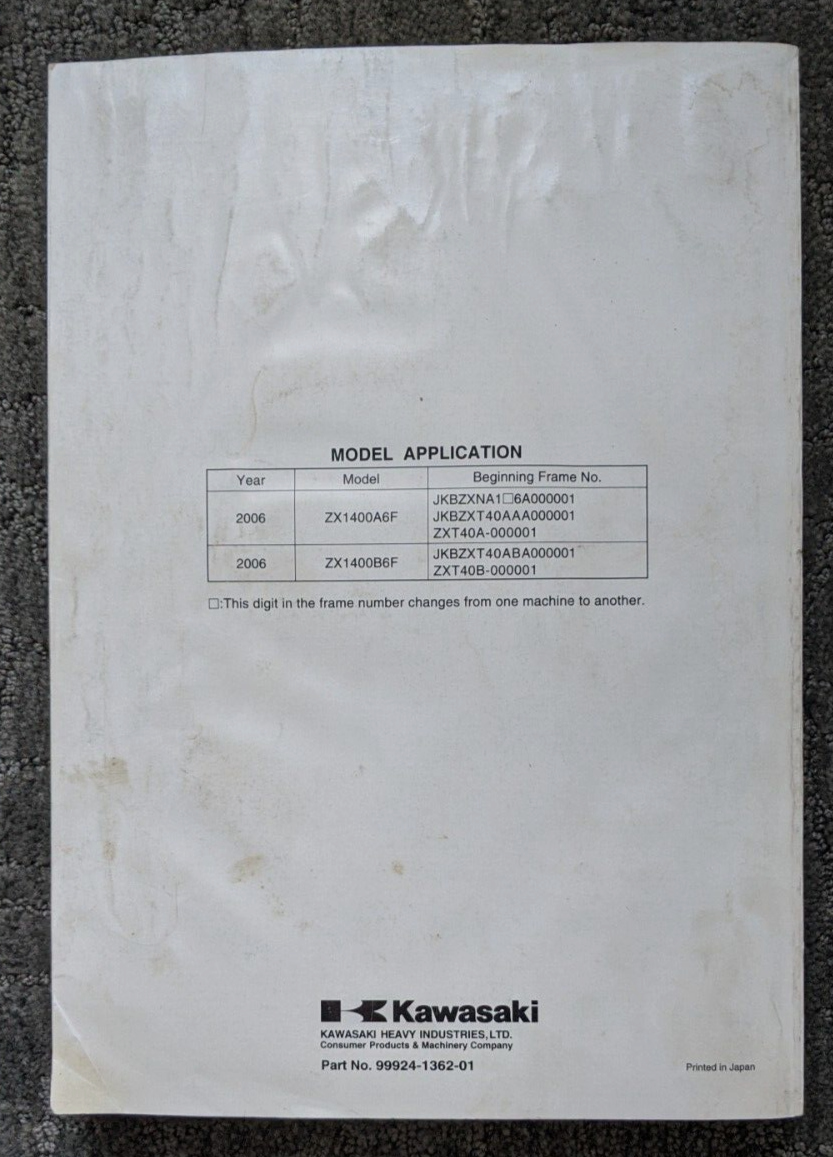 Nikaページ 2006 Kawasaki Ninja® ZX-14 | Motorcycle.com