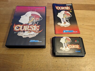 Curse Sega Mega Drive  MD NTSC-J Boxed CIB