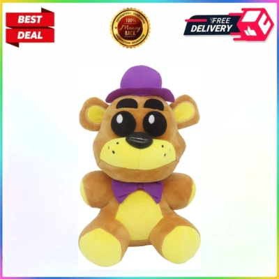 XSmart 7" Golden Fredbear Plush, FNaF Five Nights at Freddy's Special Edition